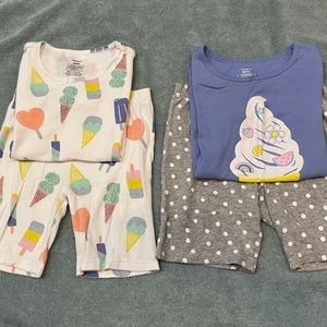 4PC Ice Cream Themed Pajama Bundle